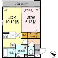 コンフォート下小鳥の物件間取画像